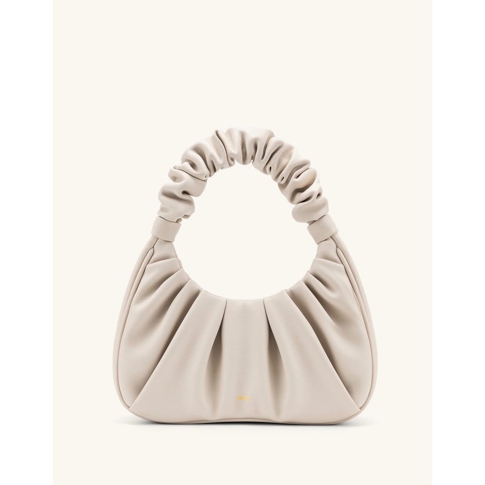 JW PEI Gabbi Ruched Hobo Handbag  In Ivory